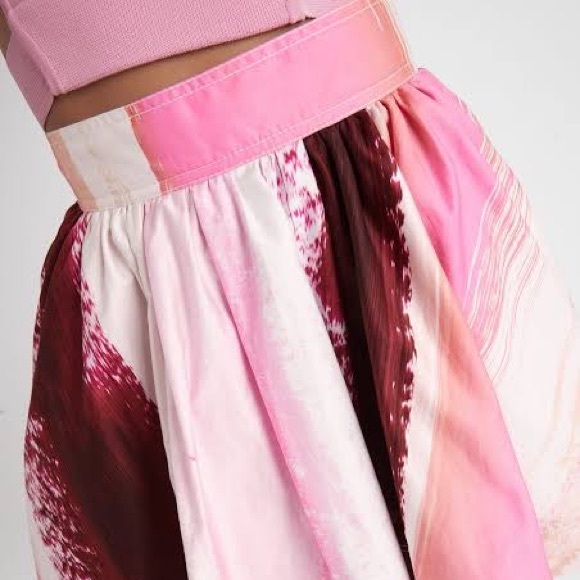 AJE Kasbah Mini Flippy Skirt Sunset Stripe - SIZE 10 RRP $295 - NWT - Picture 6 of 6